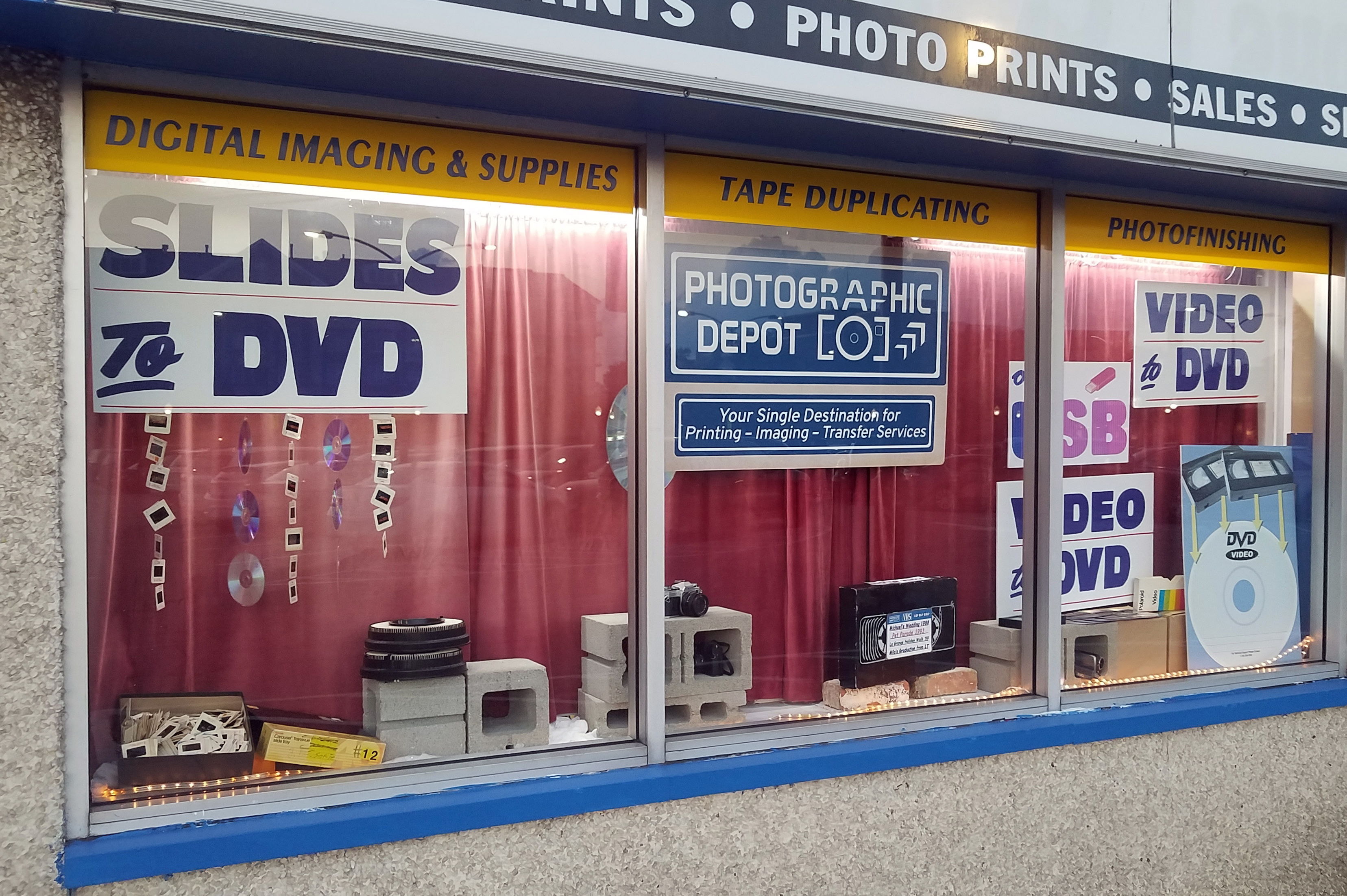 Stop in Photographic Depot today!