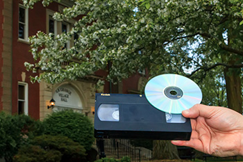 One of our most popular services is transferring VHS to DVD or USB drive